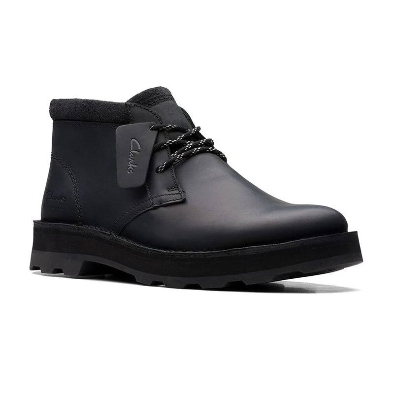 Clarks Stivali Corston DB WP Uomo Nero privatesportshop