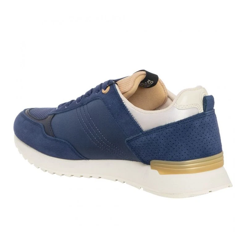 Womens navy blue casual shoes top