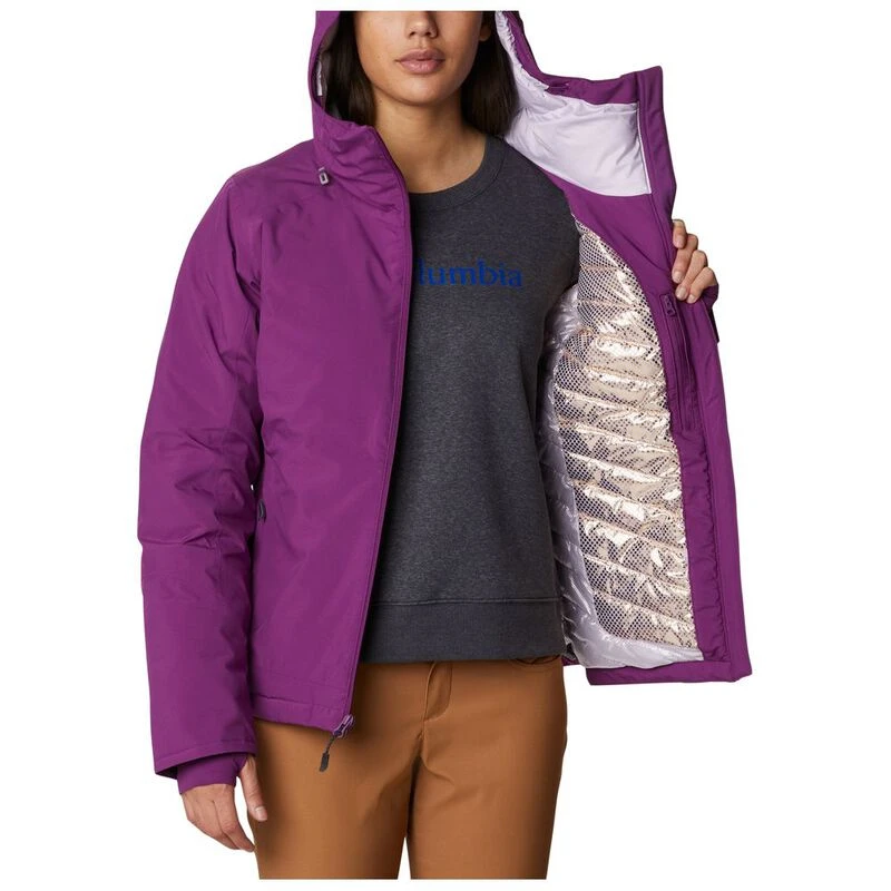 Columbia CORE Women’s Interchange Jacket 2-in-1 Purple Lavender White Size M