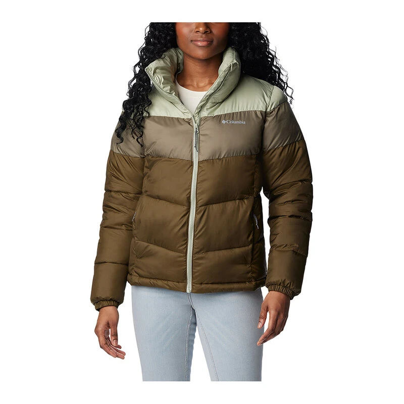 Columbia Veste Puffect Color Blocked Femme Vert privatesportshop