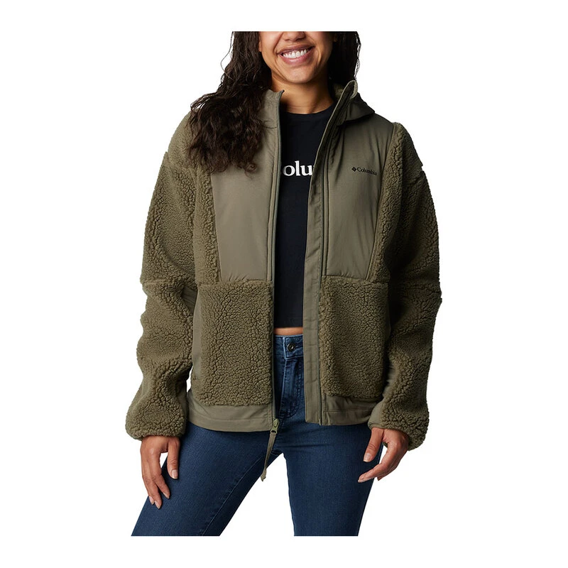 Green columbia jacket women's clearance