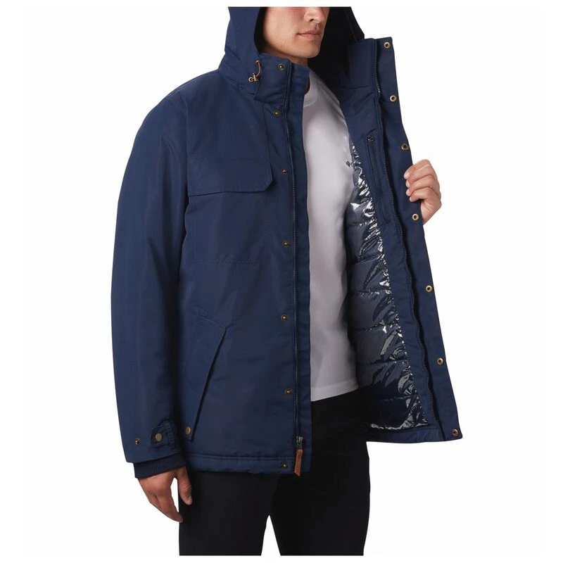 Columbia Mens Rugged Path Jacket Collegiate Navy Sportpursuit