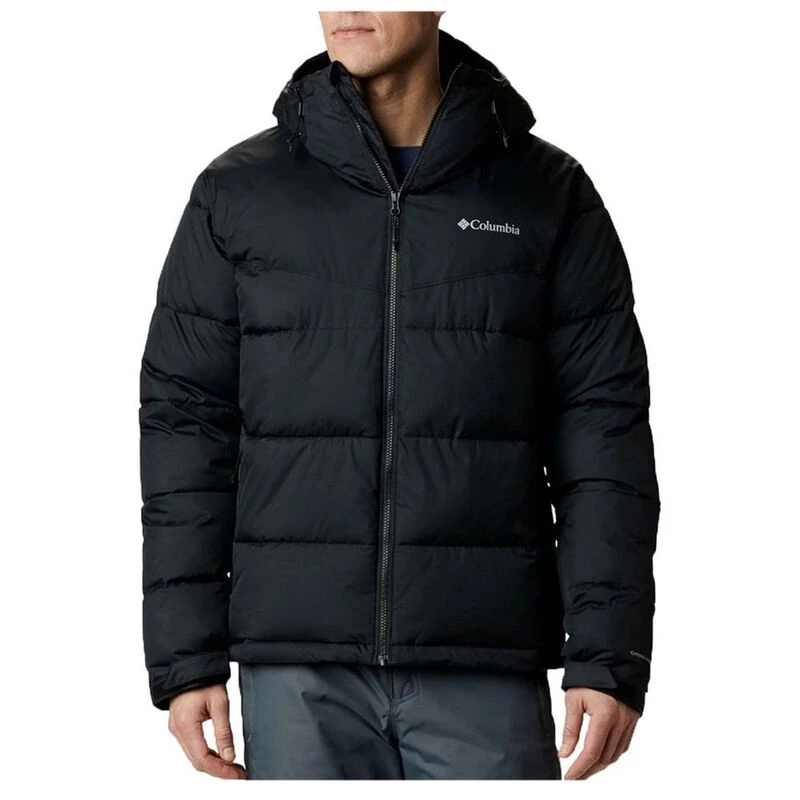 Columbia Mens Iceline Ridge Puffer Jacket (Black) | Sportpursuit.com