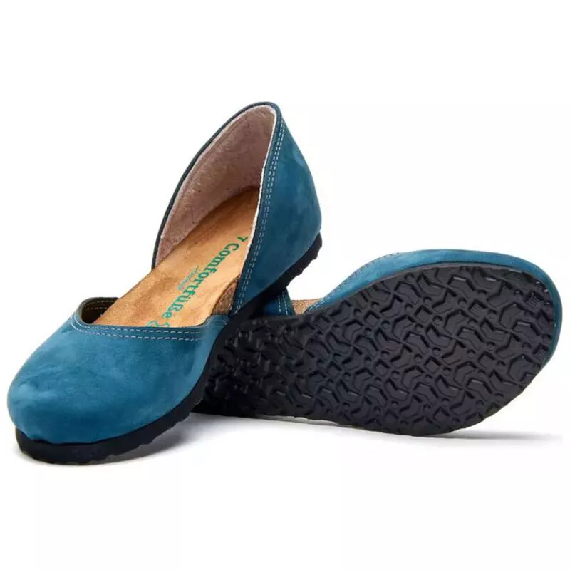 Women's comfortable dress shoes navy blue cheap