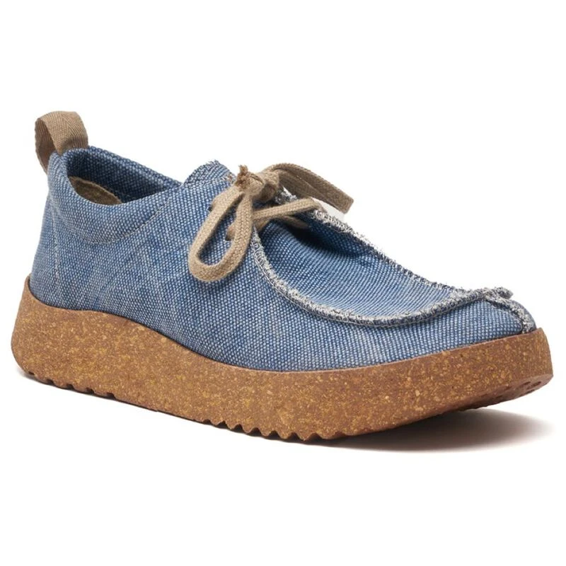 Comfortfusse Womens Wandell-T Shoes (Blue/Tan) | Sportpursuit.com