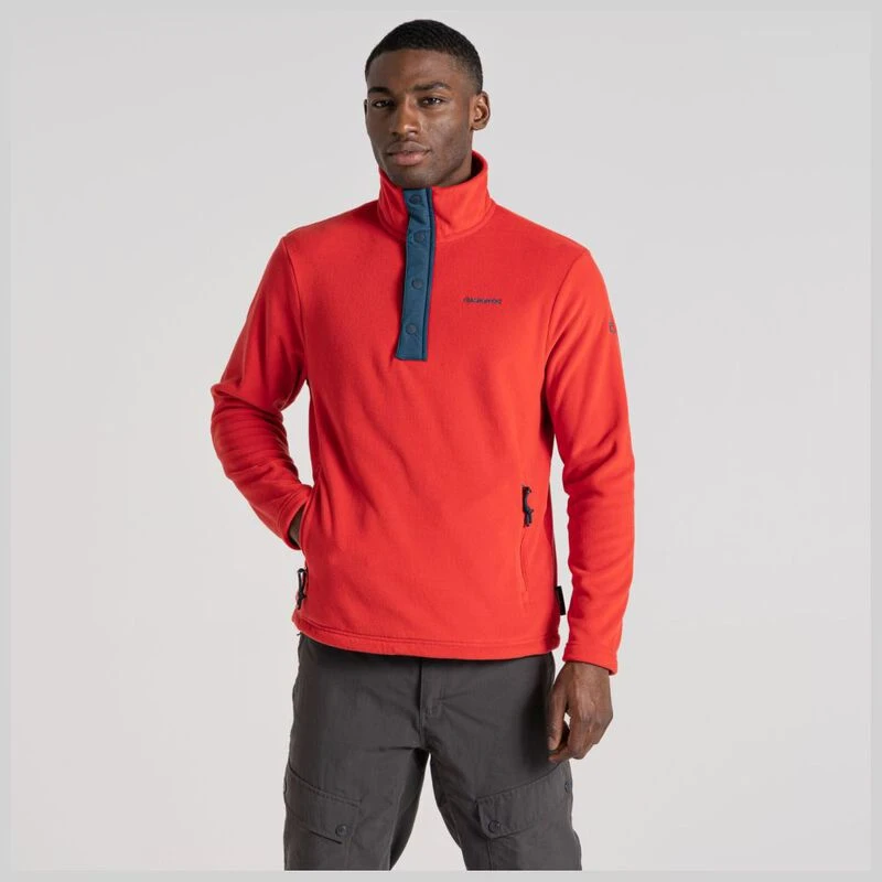 Craghoppers red fleece sale