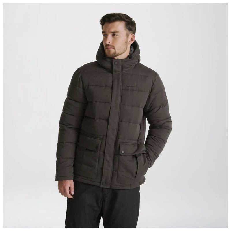 Craghoppers Mens Trillick Downlike Insulated Jacket Black Pepper S