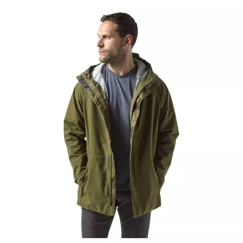 Craghoppers Mens Corran Gore Tex Jacket Dark Moss Sportpursuit