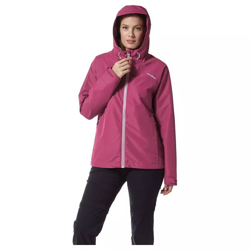 Craghoppers Womens Toscana Waterproof Jacket Amalfi Rose Sportpurs