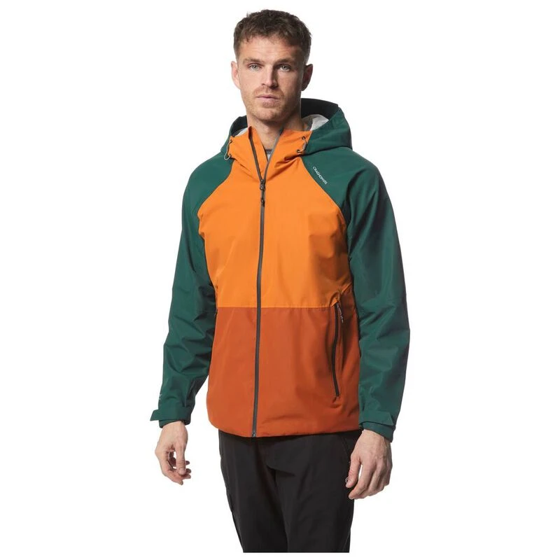 Craghoppers Mens Horizon Waterproof Jacket Mountain Green Sportpur