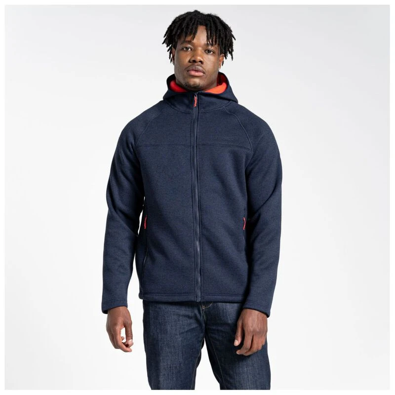Craghoppers Mens Brayden Hooded Jacket Blue Navy Sportpursuit