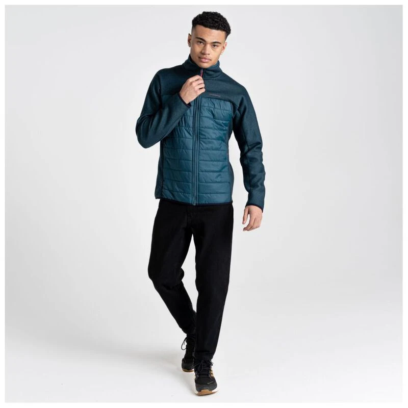 Craghoppers Mens Kennett Hybrid Jacket Dark Aegean Blue Sportpursu