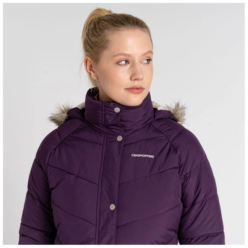Craghoppers Womens Lisby Downlike Jacket Damson Sportpursuit