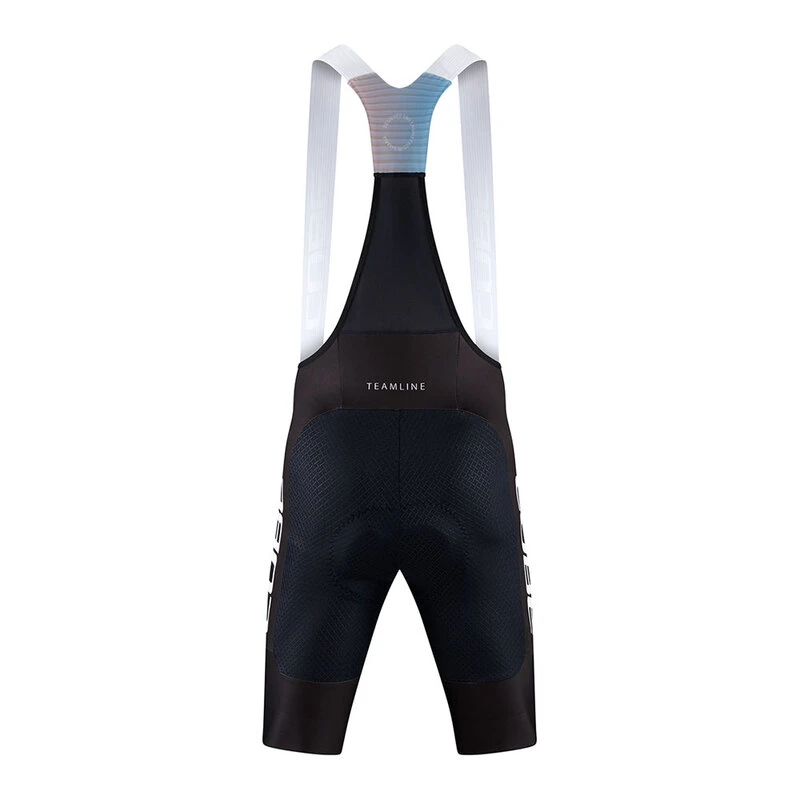 Cube Mens Teamline Pro Bib Shorts Black White Sportpursuit