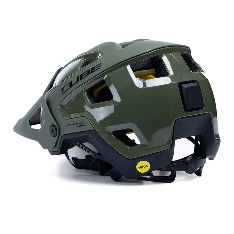 Cube Strover MTB Helmet Olive Sportpursuit