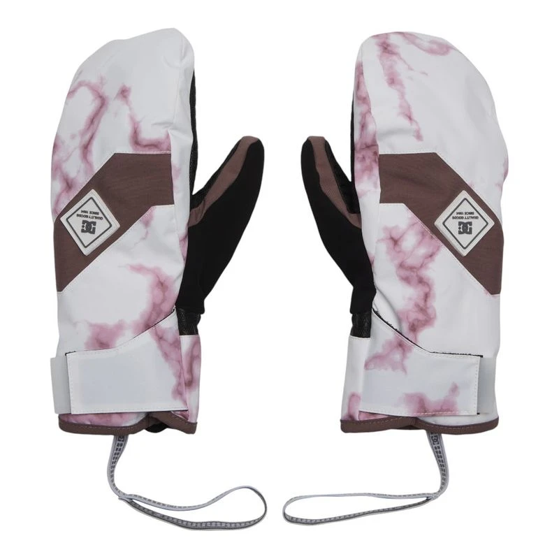 DC Shoes Womens Franchise Mittens White Sportpursuit