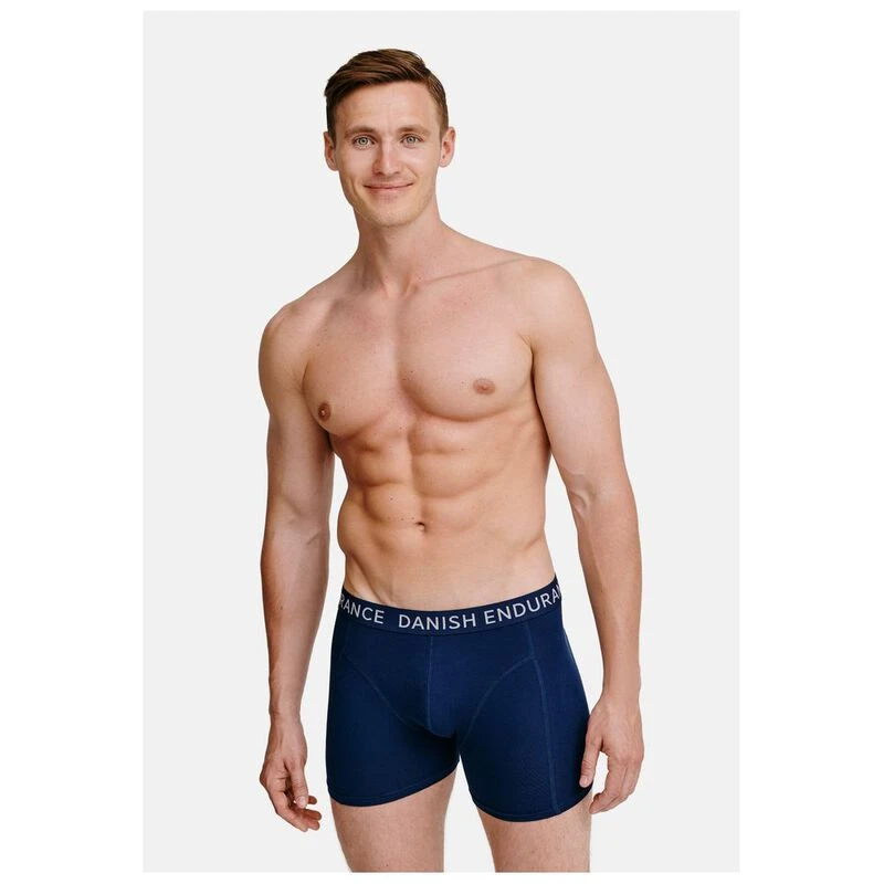 Danish Endurance Mens Classic 6 Pack Underwear (Navy Blue)