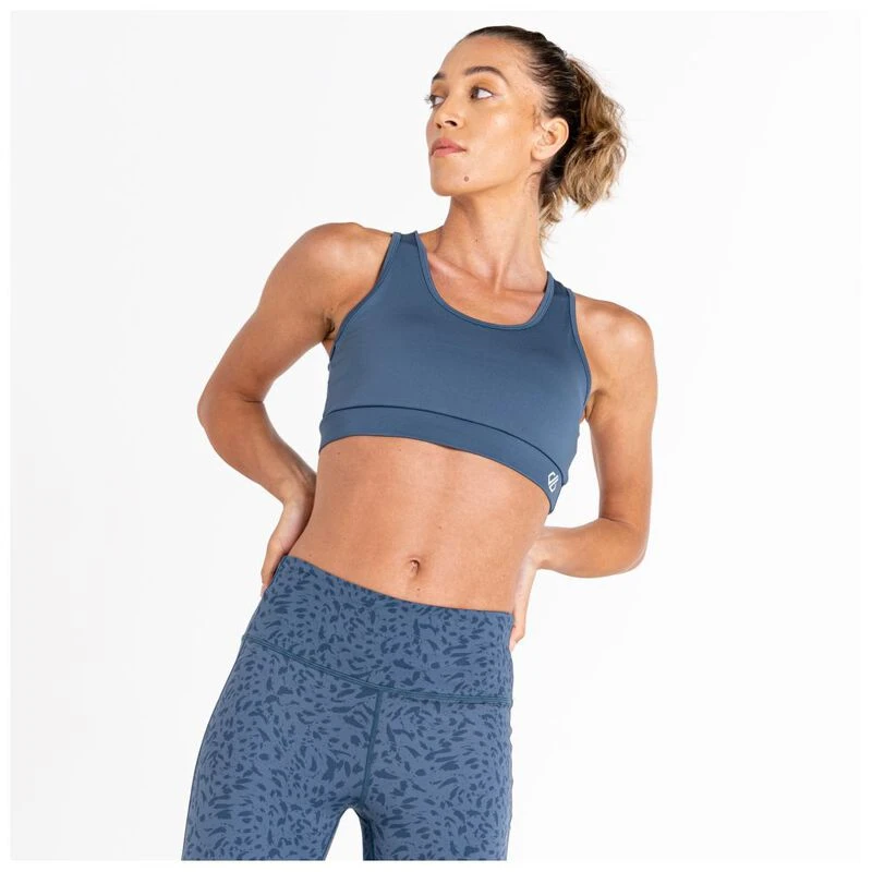 Dare2B Womens Swift Sports Bra (Orion Grey)