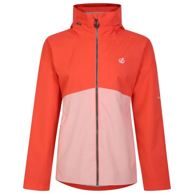 Dare2B Womens Trail Jacket Neon Peach Apricot Sportpursuit