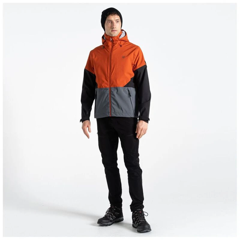 Dare2B Mens Terrain Jacket Rooibos Tea Dark Storm Sportpursuit