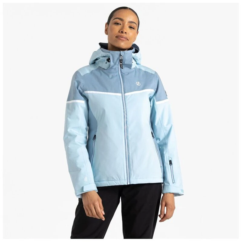 Dare2B Womens Carving Jacket Quiet Blue Ashley Blue Sportpursuit.c