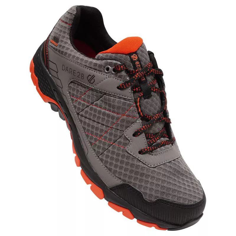 Dare2B Mens Viper Shoes Aluminium Grey Trail Blaze Sportpursuit