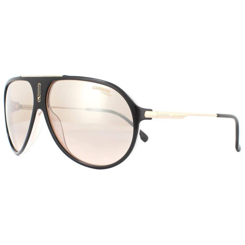 Mens black and gold designer sunglasses hot sale