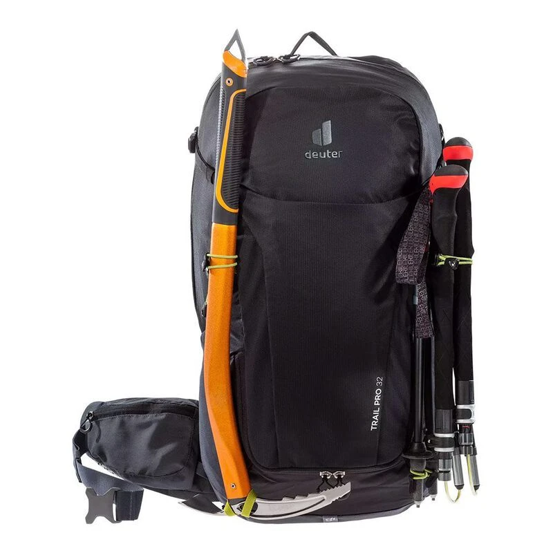 Deuter Trail Pro 32L Kleine Rugzak Zwart Grafietkleurig privatespo
