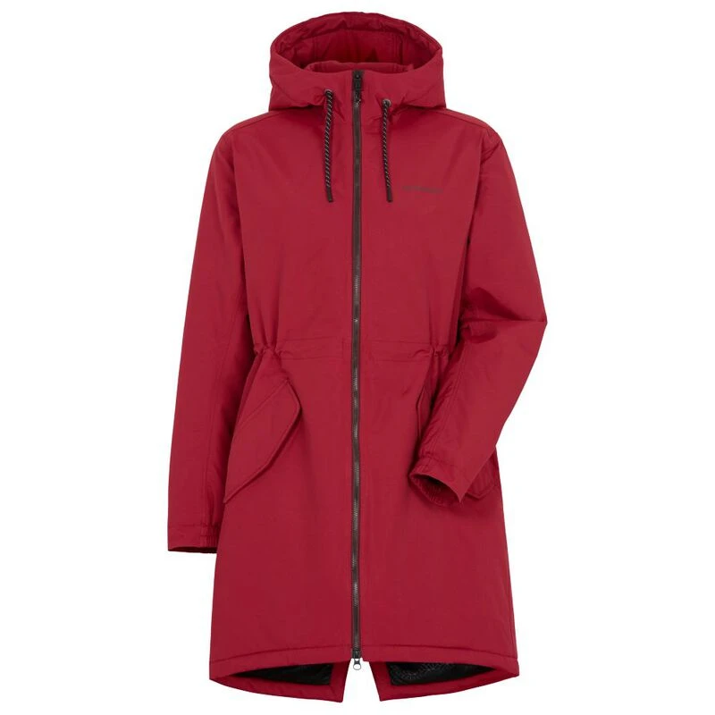 Didriksons Womens Marta-Lisa Waterproof Insulated Parka (Ruby Red) | S