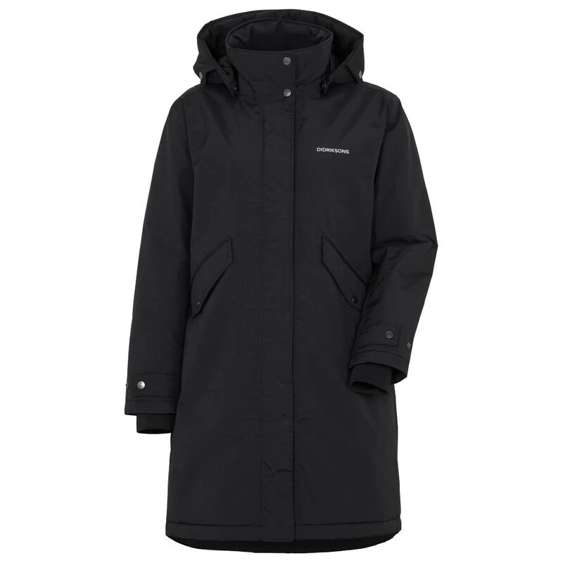 Didriksons Womens Josefine Waterproof Insulated Jacket (Black) Sport