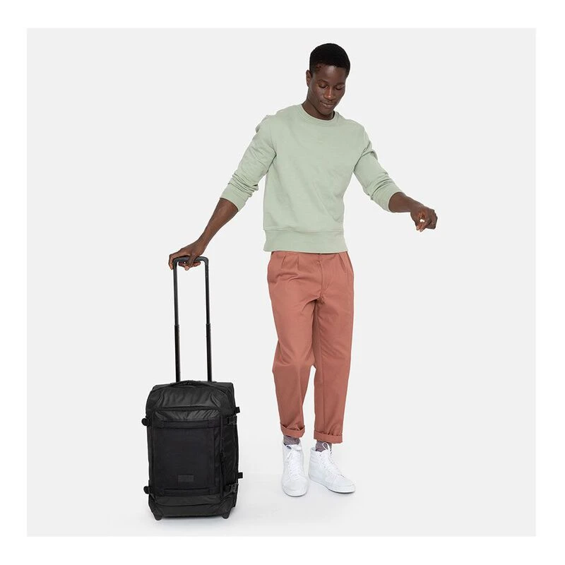 Eastpak Tranverz Cnnct S 38L Wheeled Bag Black Sportpursuit
