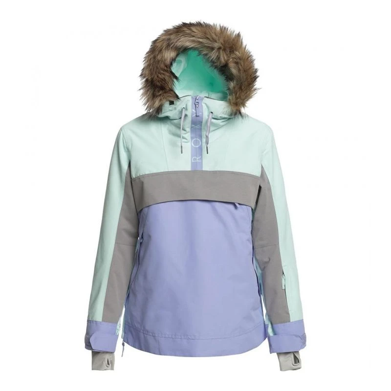 Roxy Womens Shelter Jacket (Mint/Lilac)