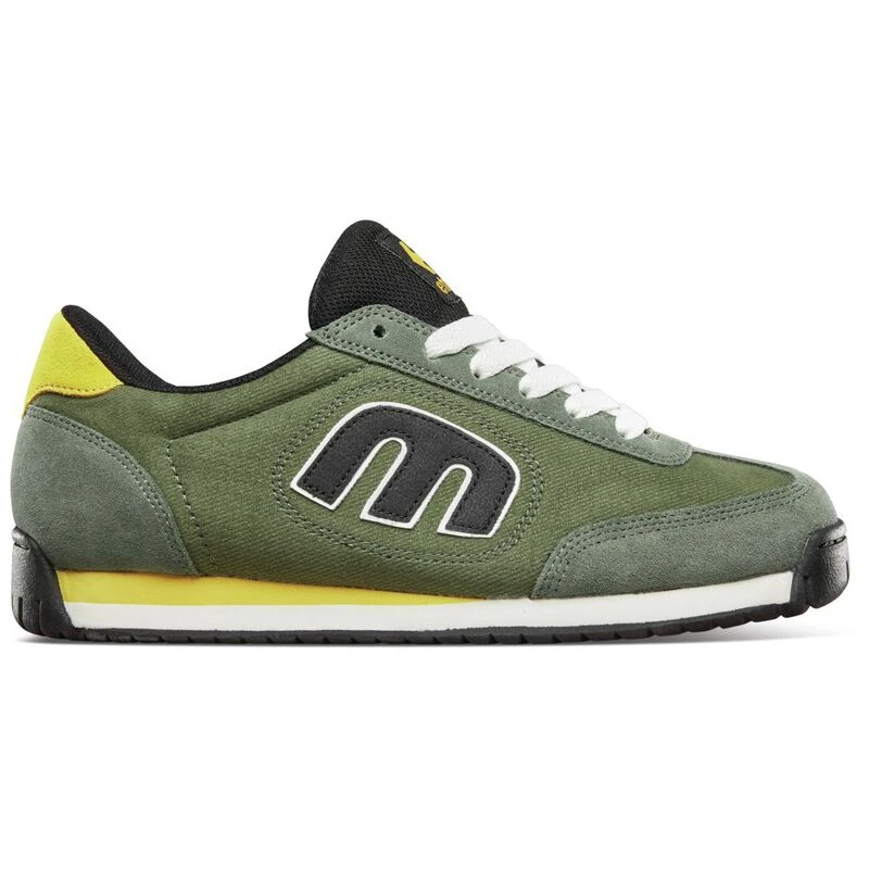 Etnies Mens Lo Cut Shoes Olive Sportpursuit