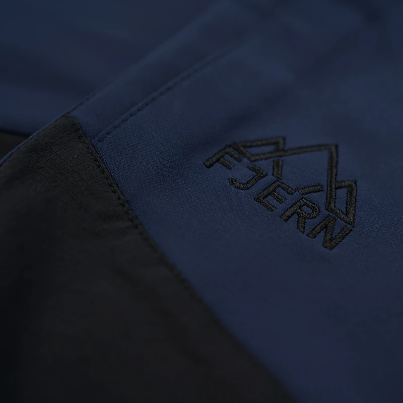 Fjern Mens Hagna Eco Softshell Trousers (Navy/Black) | Sportpursuit.co