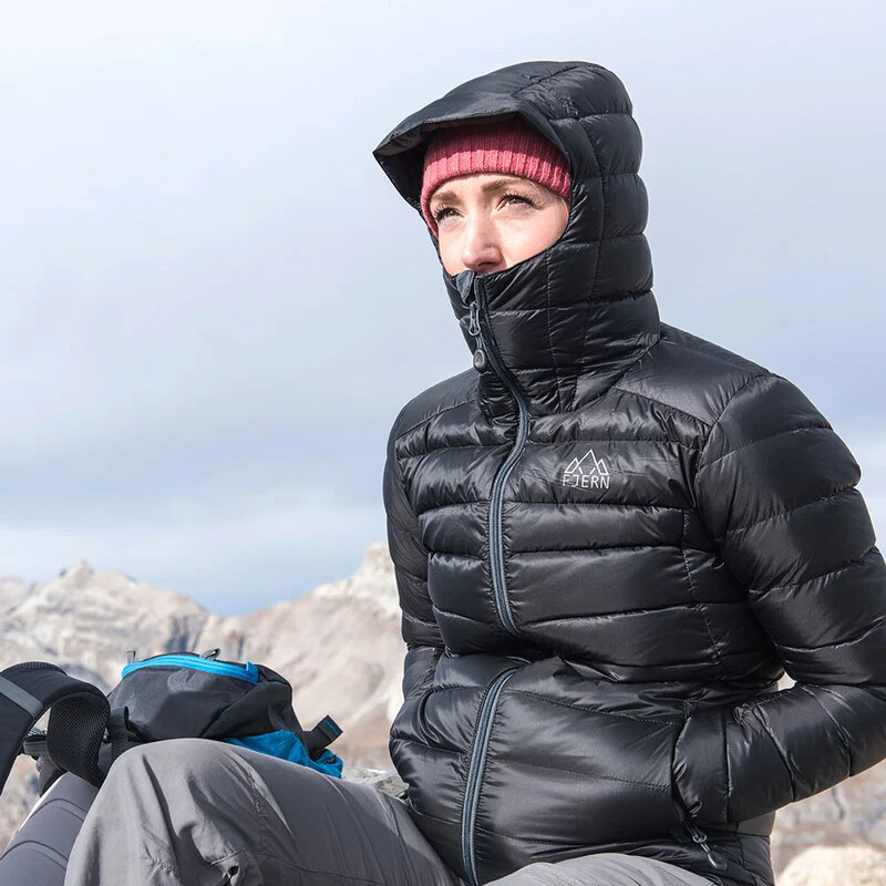 Mens arktis ii store down hooded jacket