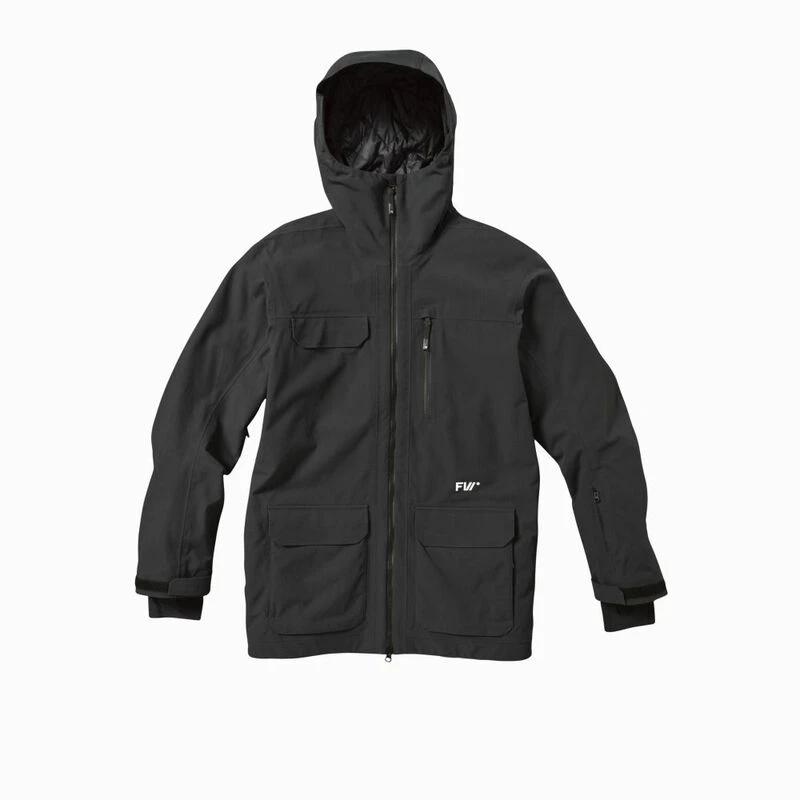 FW Apparel Mens Catalyst 2L Insulated Jacket (Slate Black) | Sportpurs