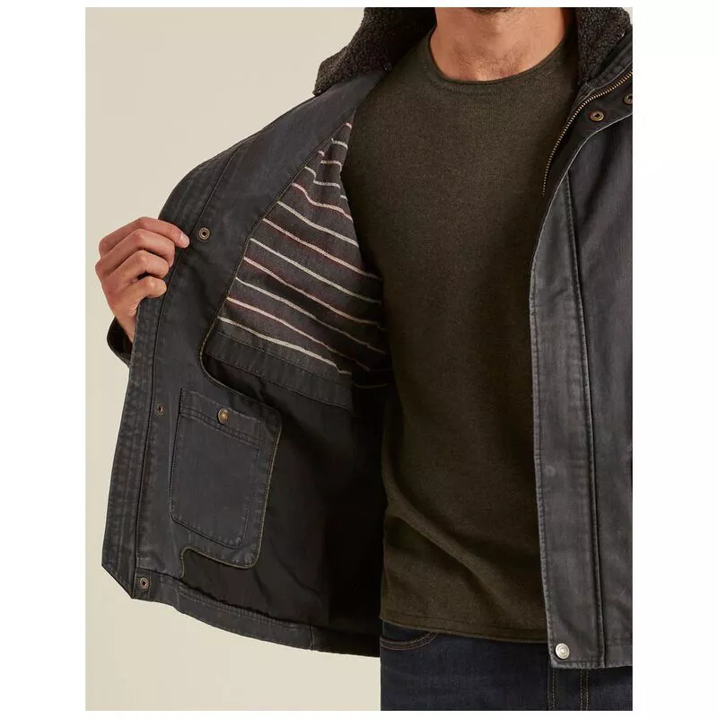 Fat face wax jacket mens store