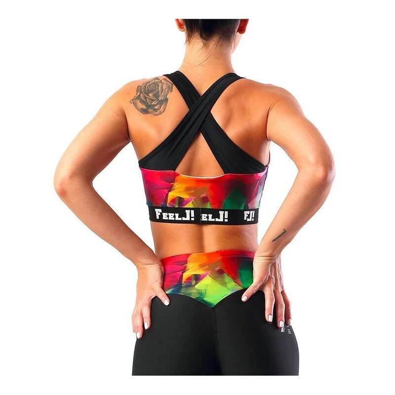 Feelj Womens Miracle Sports Bra (Multi)