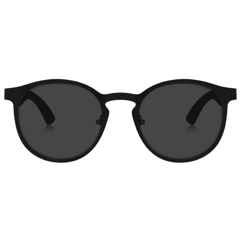 Feler Round Metal Sunglasses (Black/Black) | Sportpursuit.com
