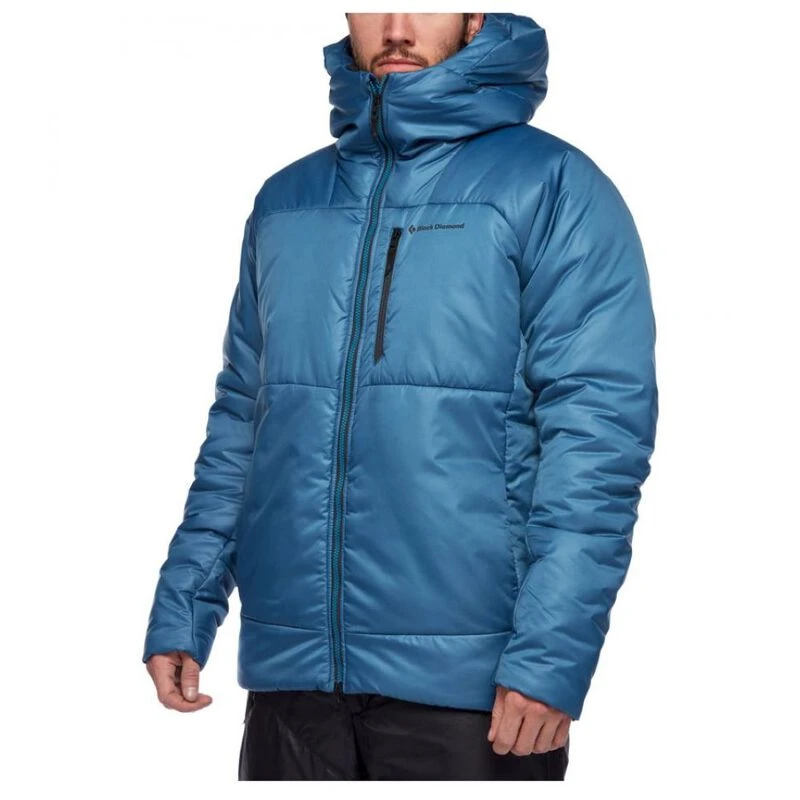 BlackDiamond Mens Belay Jacket (Blue) | Sportpursuit.com