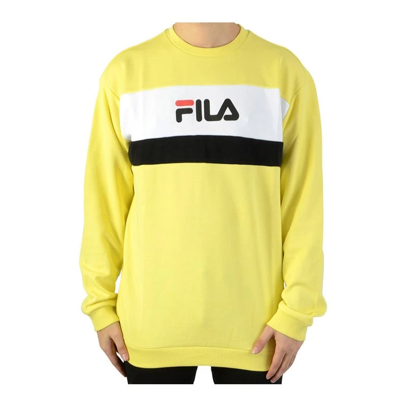 Pull fila jaune hot sale