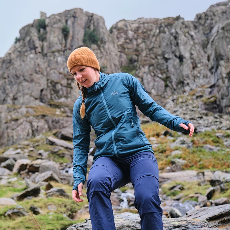 Fjern Womens Octa Insulated Jacket Petrol Arctic Blue Sportpursuit