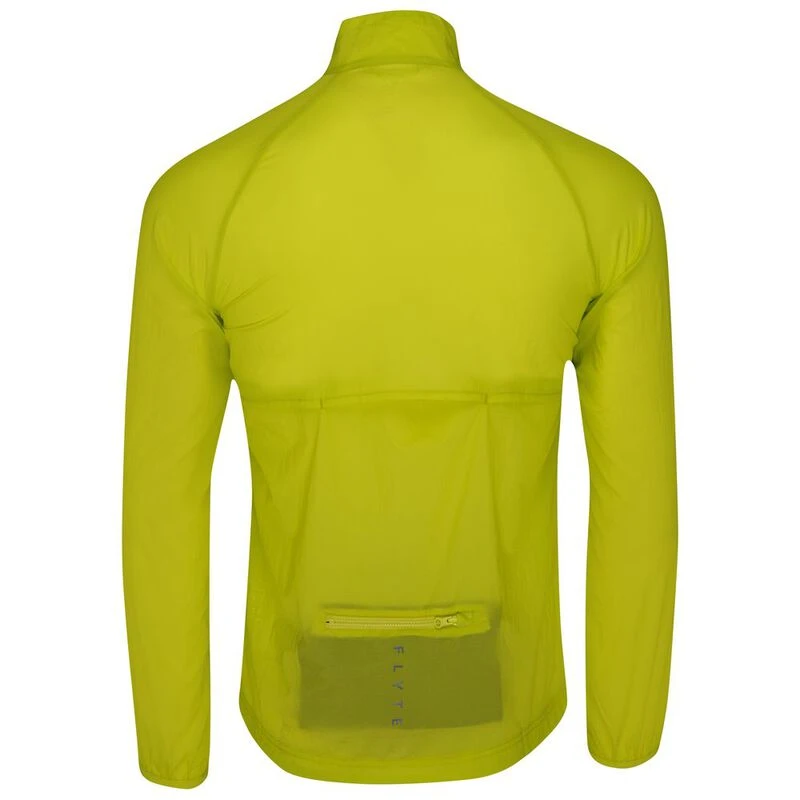 Flyte Mens Boreas Packable Jacket (Citron) | Sportpursuit.com