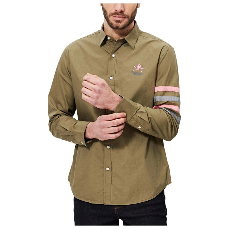 Frank Ferry Chemise FF2066 Homme Vert Sportpursuit