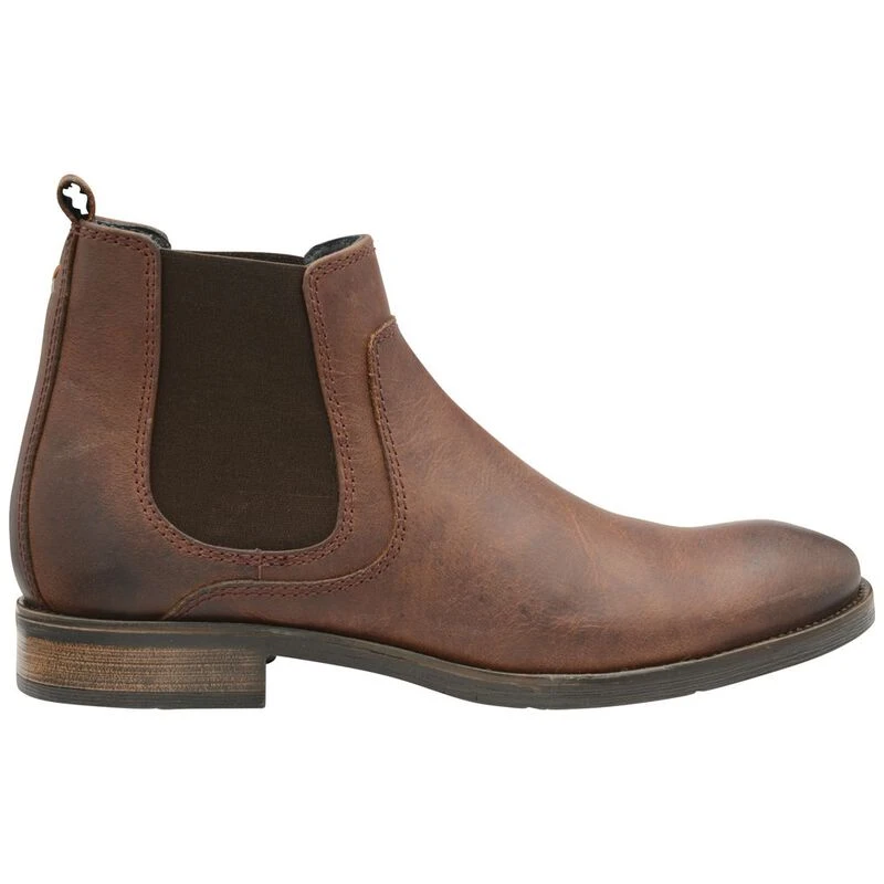 Frank wright suede chelsea boots top