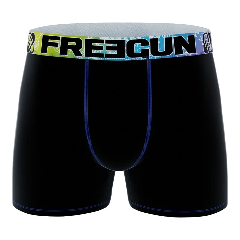 Freegun Mens Uni Rainbow Underwear Black Ceinture Multicolore Spor