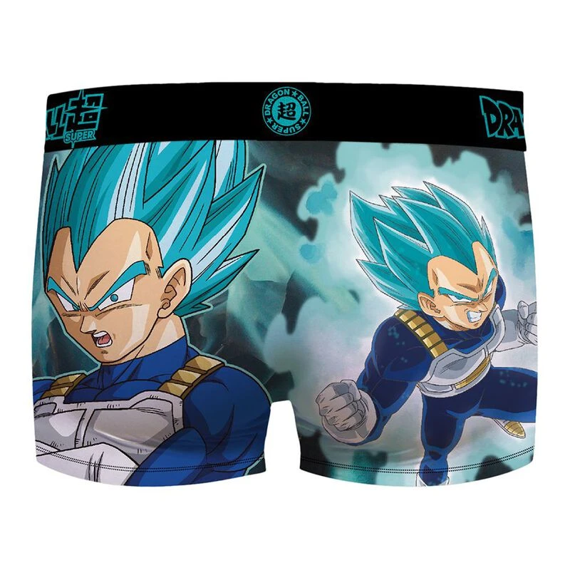 Freegun Dragon Ball Super Heren Underwear Blauw Rood privatesports