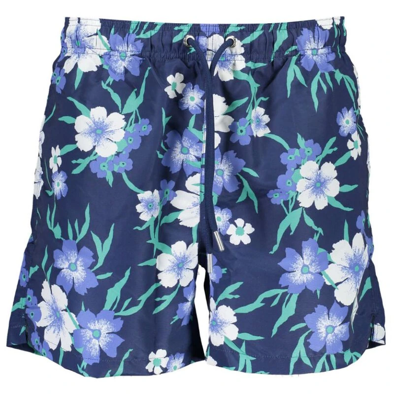 Gant Mens Floral Swim Trunks (Ocean)