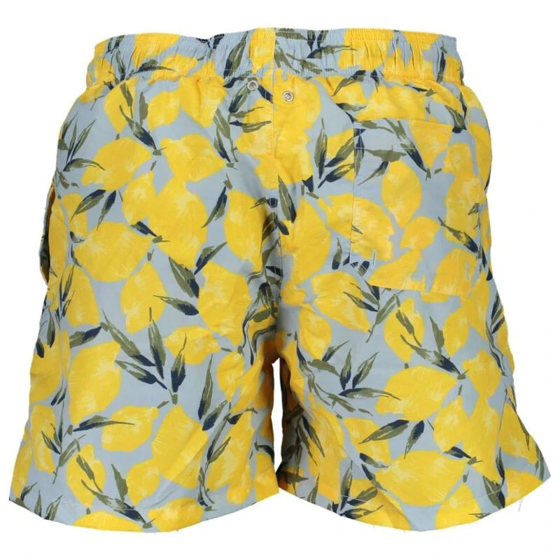 Gant Mens Floral Swim Trunks (Light Blue)