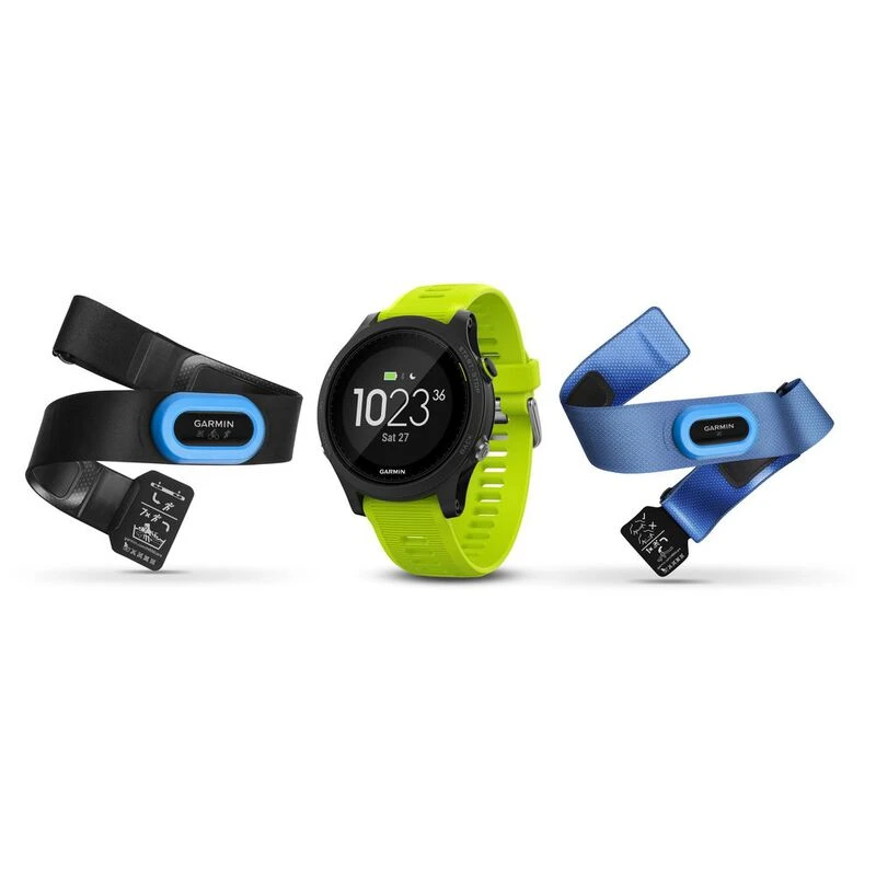 Garmin Forerunner 935 Tri Bundle Watch Lime Black Sportpursuit